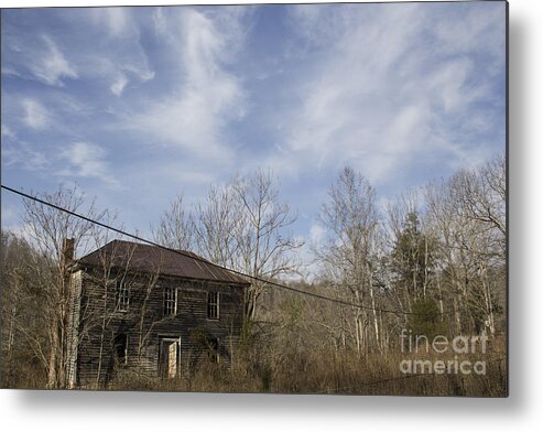 Abandoned Metal Print featuring the photograph What A View by Teresa Mucha