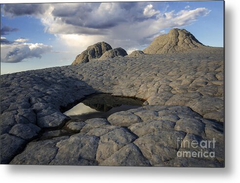 White Pocket Metal Print featuring the photograph White Pocket Arizona 1 by Bob Christopher