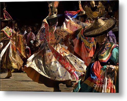 Asia Metal Print featuring the digital art Wild dance by Angelika Drake