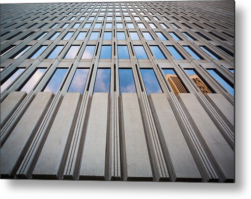 Building Metal Print featuring the photograph Window Gazing by Mike Lee