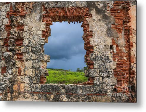 Landscape Metal Print featuring the photograph Window to the Sky by Mina Isaac