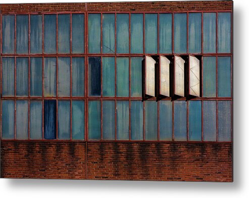 Window Metal Print featuring the photograph Windows by Rolf Endermann