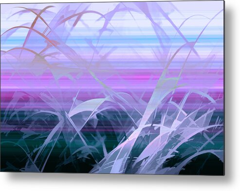 Abstract Metal Print featuring the photograph Wings by Holly Kempe