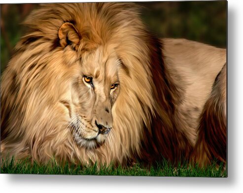 Cameron Metal Print featuring the digital art Cameron #1 by Big Cat Rescue