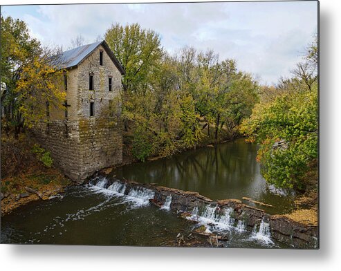 Mill Metal Print featuring the photograph Cedar Point Mill #1 by Alan Hutchins
