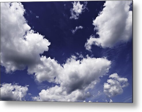 Clouds Metal Print featuring the photograph Clouds #1 by Paul Plaine