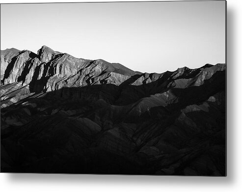 death Valley Metal Print featuring the photograph Death Valley Sunrise #1 by Mike Irwin