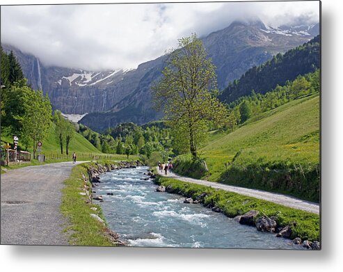 French Metal Print featuring the photograph Gave de Gavarnie #1 by Rod Jones