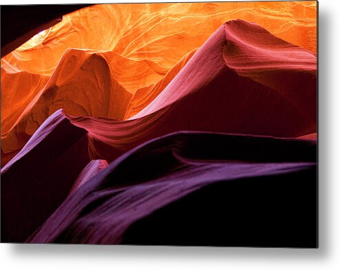 Lower Antelope Canyon Metal Print featuring the photograph Hyper Slot #1 by Gregory Scott