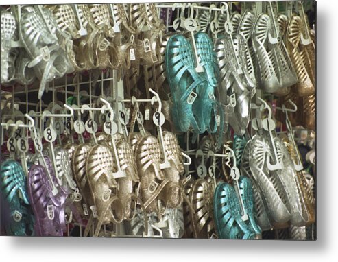 Shoes Metal Print featuring the photograph Jellies #1 by Kevin Duke
