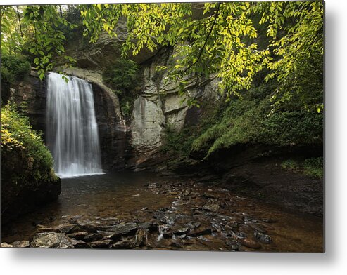 Douglas Mcpherson Photography Metal Print featuring the photograph Looking Glass Falls #1 by Doug McPherson