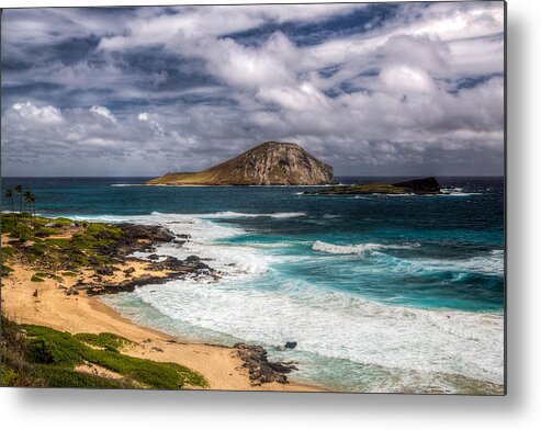 Makapu'u Beach Metal Print featuring the photograph Makapu'u Beach #1 by Bill Lindsay