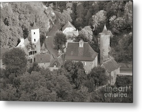 Village Metal Print featuring the photograph My village Bozouls #1 by Sylvie Leandre