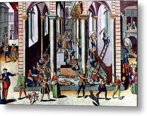 1566 Metal Print featuring the photograph Netherlands: Calvinism #1 by Granger