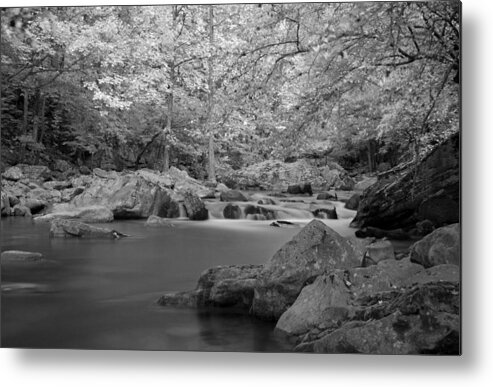 Richland Creek Metal Print featuring the photograph Richland Creek #1 by David Troxel