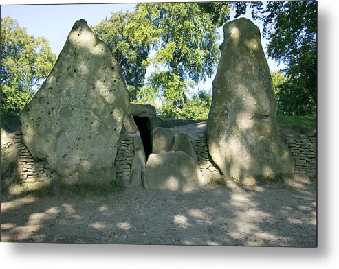 Waylands Smithy Metal Print featuring the photograph Wayland's Smithy, Oxfordshire, Uk #1 by Sheila Terry