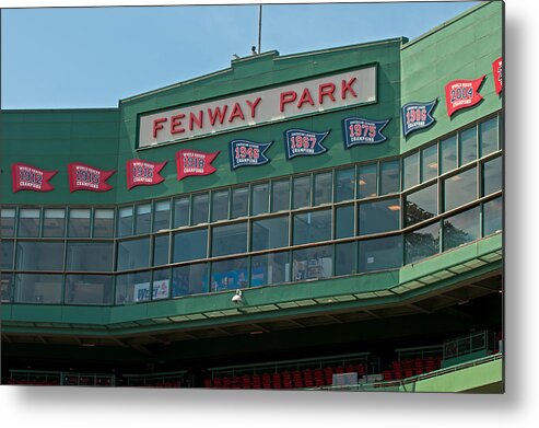 Red Sox Metal Print featuring the photograph 100 Years by Paul Mangold