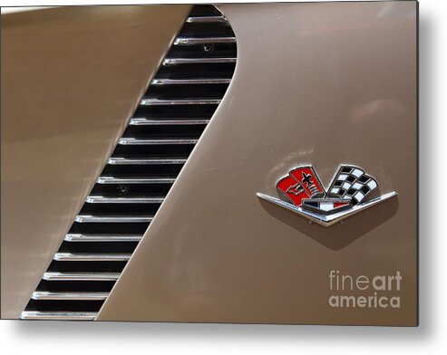 Chevrolet Metal Print featuring the photograph 1962 Chevrolet Corvette 7d15519 by Wingsdomain Art and Photography