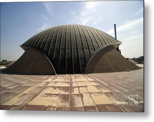 Baghdad Metal Print featuring the photograph Baghdad, Iraq - A Great Dome Sits At 12 #2 by Terry Moore