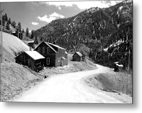 Lake City Metal Print featuring the photograph Ute-Ulay Mine #2 by Max Mullins