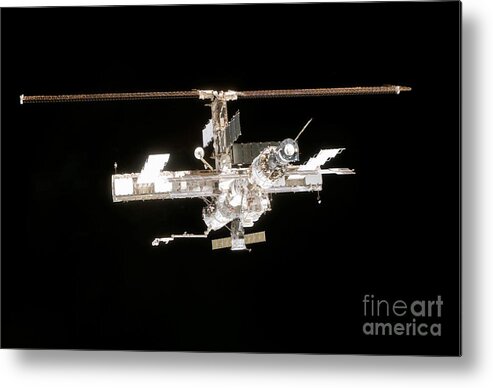 Astronomy Metal Print featuring the photograph International Space Station #3 by Nasa