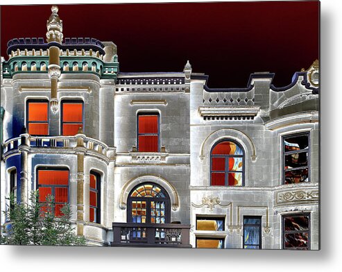  Metal Print featuring the photograph Old Montreal #6 by Burney Lieberman