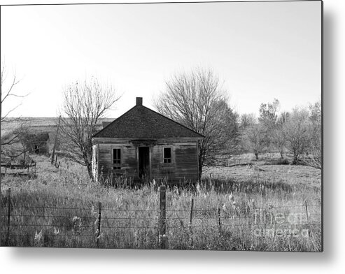 Abandon Homestead House Metal Print featuring the photograph Abandon homestead by Yumi Johnson