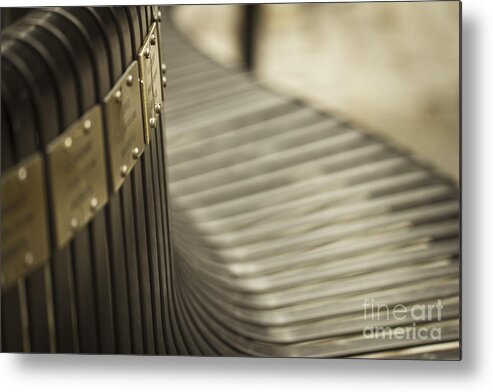 Abstract Metal Print featuring the photograph Abstract by Clare Bambers