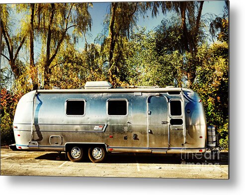 Airstream Metal Print featuring the photograph Airstream by HD Connelly