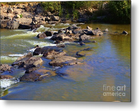 Water Metal Print featuring the photograph Bear River Wyoming by Donna Greene