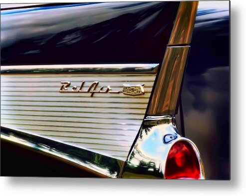 1957 Metal Print featuring the photograph Bel Air by Scott Norris