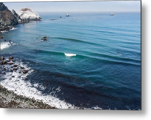 Northern California Metal Print featuring the photograph Big Sur coastline by Dina Calvarese