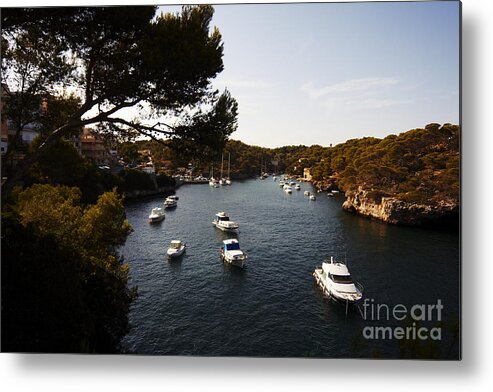 Cala Figuera Metal Print featuring the photograph Boats in Cala Figuera by Agusti Pardo Rossello