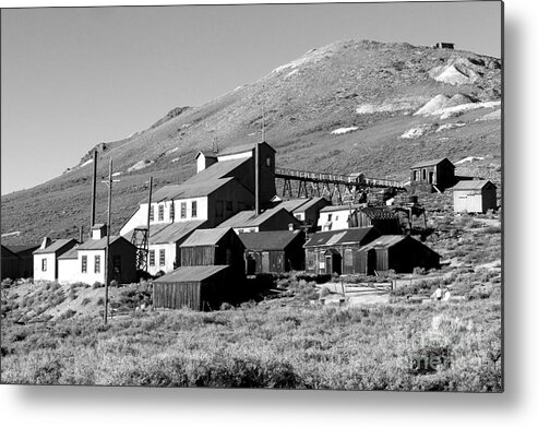 California Metal Print featuring the photograph Bodie ghost town by Jim McCain