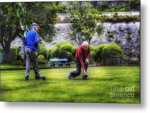 Bowlers Metal Print featuring the photograph Bowlers by Ian Mitchell
