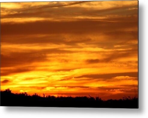 Sunset Metal Print featuring the photograph Carova NC Sunset Dreams by Kim Galluzzo