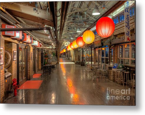 Clarence Holmes Metal Print featuring the photograph Chelsea Market II by Clarence Holmes