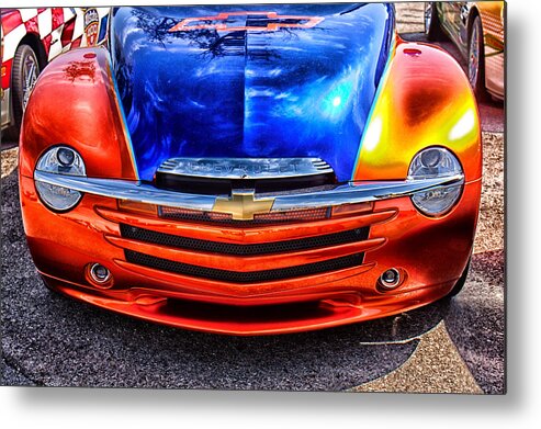 Chevy Metal Print featuring the photograph Chevy Truck by Lauri Novak