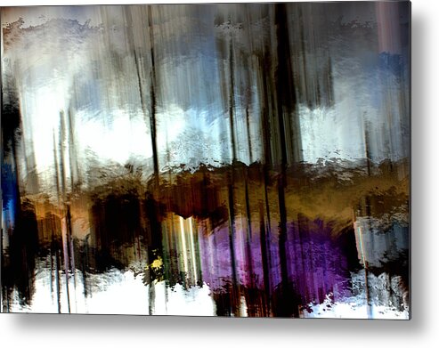 River Metal Print featuring the mixed media Dark Waters by Terence Morrissey