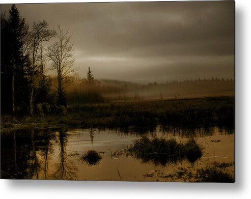 Hdr Metal Print featuring the photograph Darkness Approaches by Greg DeBeck