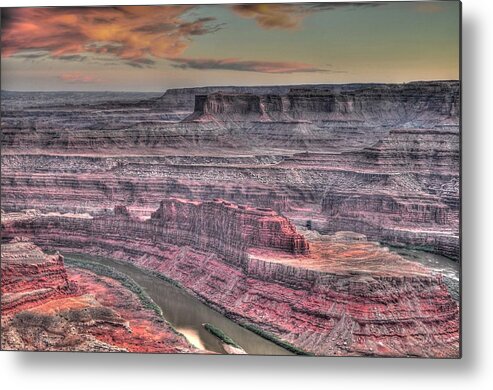 Canyon Metal Print featuring the photograph Dead Horse Point - Almost Sunset by Bruce Friedman