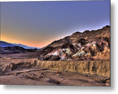 Death Valley Metal Print featuring the photograph Death Valley Sunset by Shawn Everhart