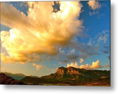 Aragon Pyrenees Metal Print featuring the photograph Descend by HweeYen Ong