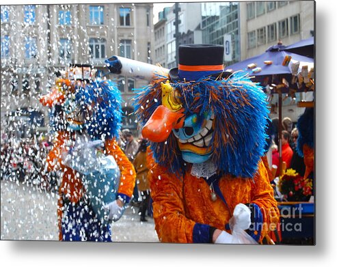 Fasnacht Metal Print featuring the photograph Don't Smoke by David Barnett