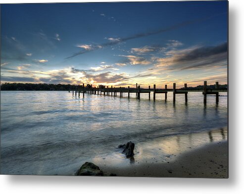 Severn River Metal Print featuring the photograph Down By The River by Edward Kreis
