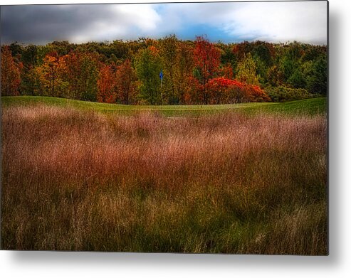Golf Metal Print featuring the photograph Fall Golf by Jarrod Erbe