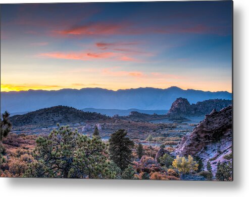 Zion Metal Print featuring the photograph First Light by George Buxbaum