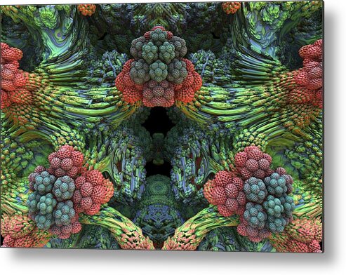 3d Metal Print featuring the digital art Fruits of Our Labor by Lyle Hatch