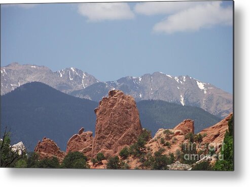 Colorado Metal Print featuring the photograph Garden of The Gods by Michelle Welles