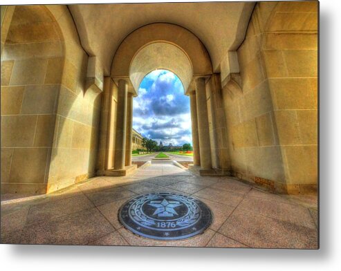 Texas A&m Metal Print featuring the photograph Gateway to a New Life by David Morefield